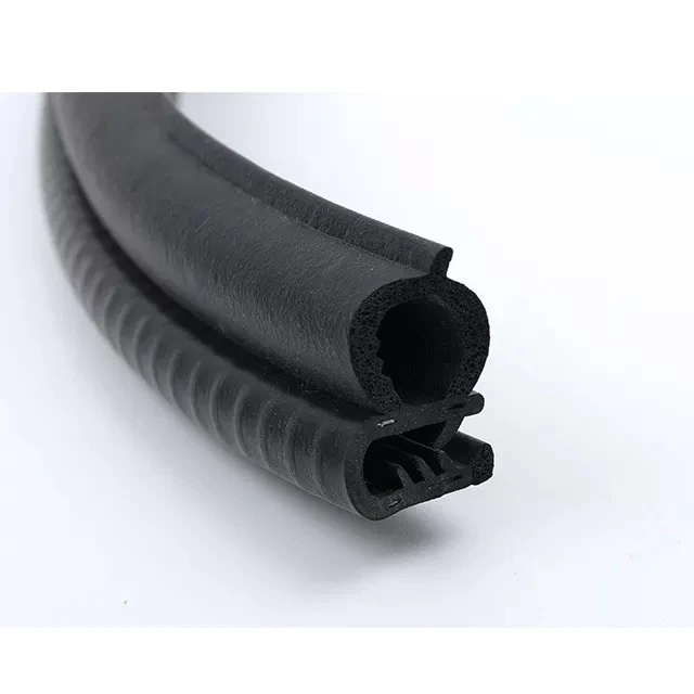 Black Custom EPDM Rubber Strip