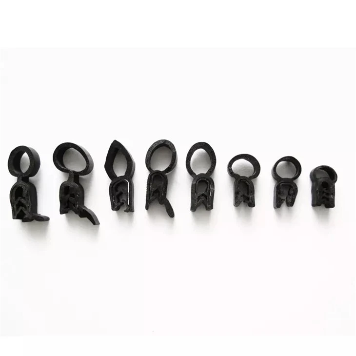Black Custom EPDM Rubber Strip