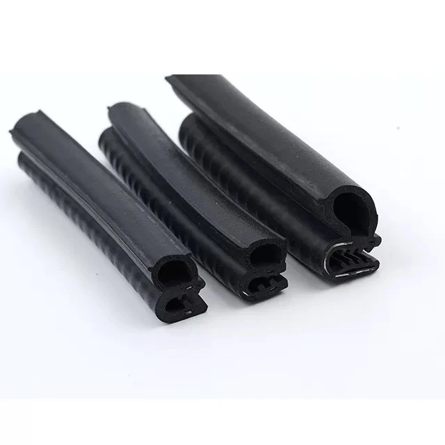 Black Custom EPDM Rubber Strip